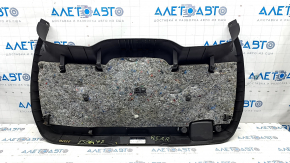 Lower tailgate trim Ford Escape MK3 17-19 rest, black, scratches, no handle