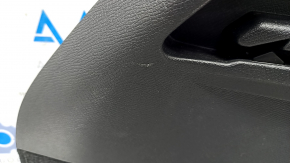 Left arch trim Volvo XC90 16-22 for 3rd row, with cup holder, black, scratches