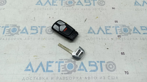 Key smart Audi Q7 16-19 4 buttons, worn