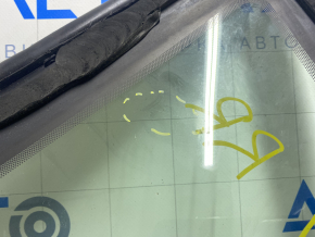 Window blind glass rear right Ford C-max MK2 13-18 matte scratches on glass