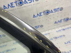 Window blind glass rear right Ford C-max MK2 13-18 one chrome, scratches on chrome