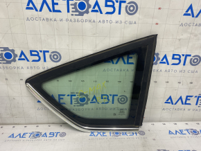 Window blind glass rear right Ford C-max MK2 13-18 one chrome, scratches on chrome