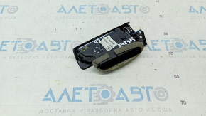 Air duct deflector central pillar left Audi Q7 16- black, broken fastener