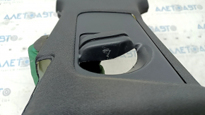Center pillar trim belt left Audi Q7 16- black, worn
