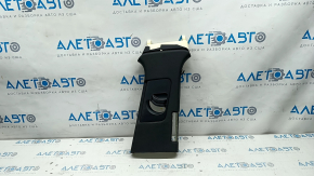 Center pillar trim belt right Audi Q7 16- black, worn