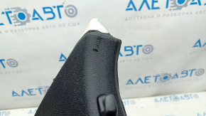 Center pillar trim belt right Audi Q7 16- black, worn