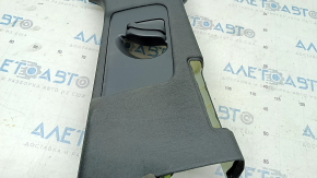 Center pillar trim belt right Audi Q7 16- black, worn