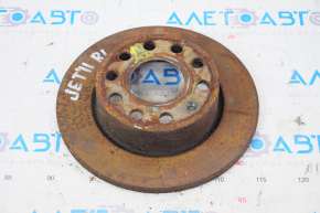 Brake disc rear left VW Jetta 11-18 USA 255/10mm rusty