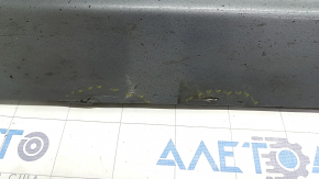 Left threshold Volvo XC90 16-22 with seal, gray, scratches, deformed