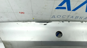 Rear bumper trim lower Volvo XC90 16-22 chrome tips without towbar, for parking sensors, scratches, dented