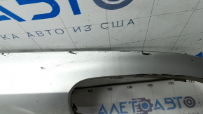 Rear bumper trim lower Volvo XC90 16-22 chrome tips without towbar, for parking sensors, scratches, dented