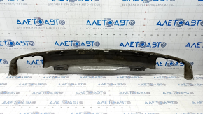Rear bumper trim lower Volvo XC90 16-22 chrome tips without towbar, for parking sensors, scratches, dented