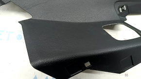 Rear pillar trim lower right Audi Q7 16- black, scratches