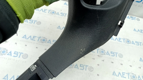 Front pillar trim left lower Audi Q7 16- black, scratches