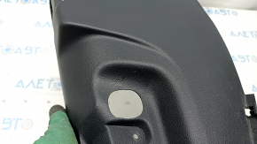 Front pillar trim left lower Audi Q7 16- black, scratches