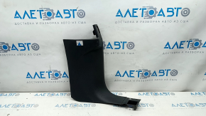 Front pillar trim right lower Audi Q7 16- black, scratches, broken fastener
