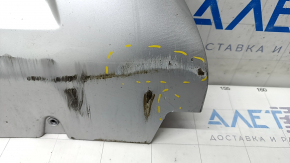 Volvo XC90 16-19 front bumper lip trim is dented, scratches, fasteners are broken