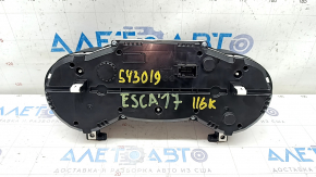 Instrument cluster Ford Escape MK3 17-19 rest, large screen, 116k
