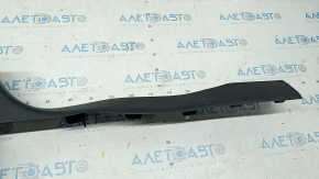 Door sill trim inner left Audi Q7 16- black, scratches, deformed