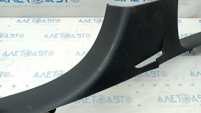 Door sill trim inner right Audi Q7 16- black, scratches