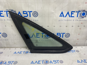 Window blind glass rear left Ford Focus mk3 11-18 4d with molding matte, molding peels off