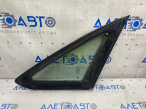 Window blind glass rear left Ford Focus mk3 11-18 4d with molding matte, molding peels off