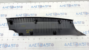 Rear pillar trim lower left Volvo XC90 16-22 black, broken mount, scratches