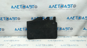 Front right floor covering trim (battery cover) Audi Q7 16-19 black, broken guide