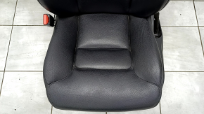 Driver's seat Volvo XC90 16-17 with airbag, electric, leather black, scratches, missing seat belt fastening pad