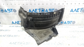 Front left mudguard front part Audi A6 C7 12-15 pre-restoration, crack