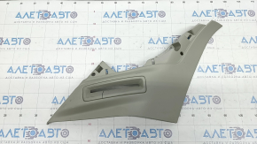 Rear pillar trim left rear lower Volvo XC90 16-22 under belt, gray, scratches