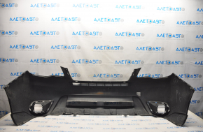 Bare front bumper Subaru Forester 14-16 SJ pre-rest, graphite, scratches, non-factory holes