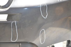 Bare front bumper Subaru Forester 14-16 SJ pre-rest, graphite, scratches, non-factory holes