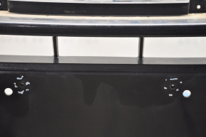 Bare front bumper Subaru Forester 14-16 SJ pre-rest, graphite, scratches, non-factory holes