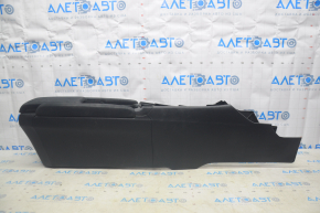 Console central armrest and cup holders Honda Insight 19-22 black, armrest cloth, scratches, for dry cleaning