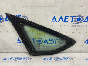 Window blind glass rear right Ford Focus mk3 11-18 5d with molding matte, molding peeled off