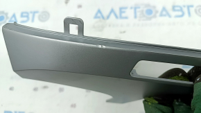 Audi Q7 16 front panel inserts - aluminum, quattro, cracks in fasteners, pressed
