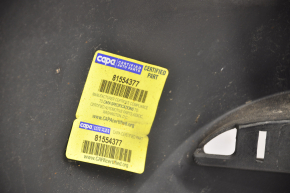 Rear bumper bare Mazda 3 14-18 BM graphite, tears, cracks, scratches