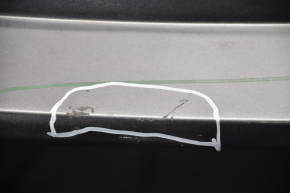 Rear bumper bare Mazda 3 14-18 BM graphite, tears, cracks, scratches