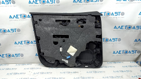 Door trim card front right Audi Q7 16-19 leather black BOSE, scratches