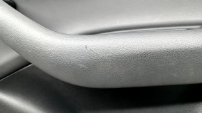 Door trim card rear right Audi Q7 16-19 leather black BOSE, tears, chrome swelled