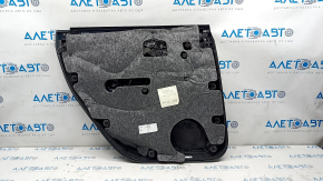 Door trim card rear right Audi Q7 16-19 leather black BOSE, tears, chrome swelled