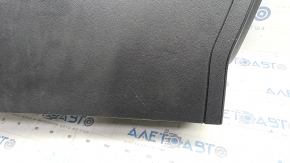 Central console armrest and cup holders Ford Escape MK3 17- leather black. scratches