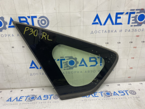 Window blind glass rear left Toyota Prius 30 10-15 without heating, scratches on glass