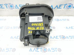 Front right headlight complete Jeep Renegade 15-18 prerest, xenon, scratches, sand, broken mount
