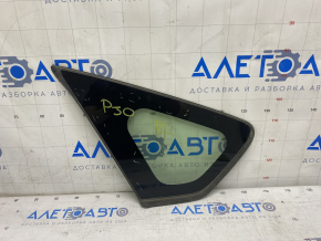 Window blind glass rear left Toyota Prius 30 10-15 without heating, scratches on glass