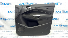 Door trim card front right Ford Escape MK3 17-19 rest black chrome handle, scratches
