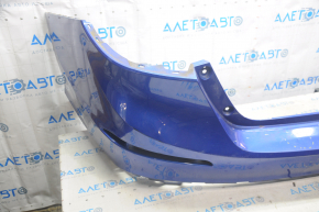 Rear bumper bare Honda Insight 19-22 blue 593M dented crack broken mount