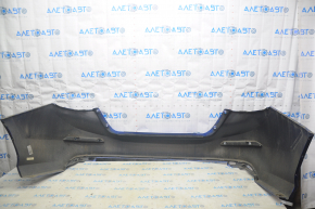 Rear bumper bare Honda Insight 19-22 blue 593M dented crack broken mount