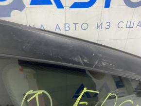 Window blind glass rear right Ford Edge 15- matt dented molding